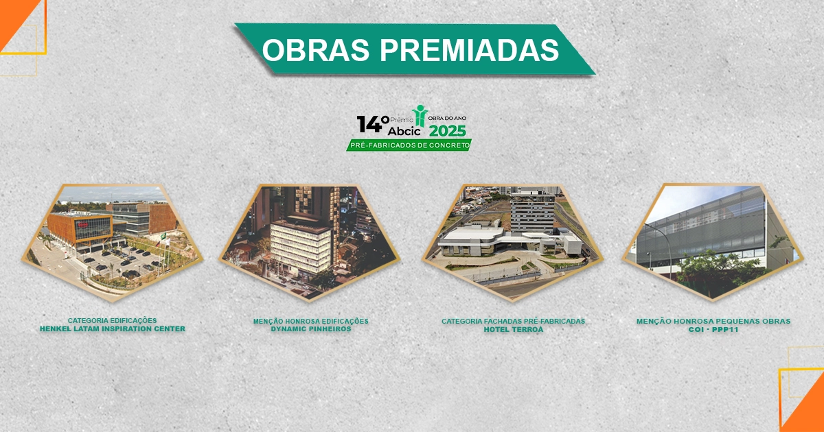 OBRAS PREMIADAS - 14º PRÊMIO ABCIC